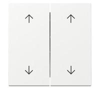 Gira 329703 - Balancín (2 compartimentos), color blanco