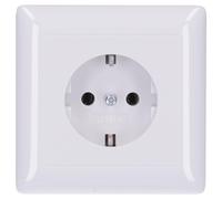 Gira 444003 schuko vollpl. standard 55 reinweiß