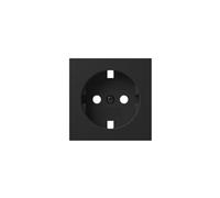 GIRA 4920005 - Tapa para enchufe del sistema 55, color negro