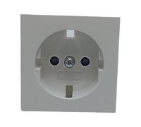 GIRA 492003 - Cubierta para enchufe Schuko (sistema 55), color blanco
