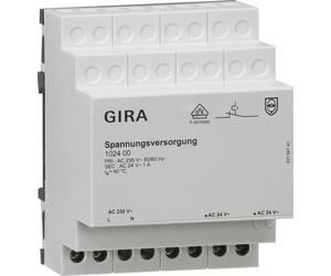 Gira AC 24V 1A Fuente De Alimentación Para Estación Meteorológica DIN - 102400