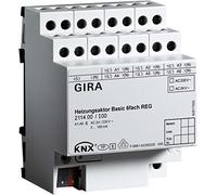Gira actuador de calefacción (6 canales F Basic 211400 KNX - Reg Front Sistema actuador de calefacción 4010337018414