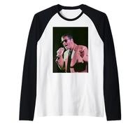 Gira de George Michael en Directo de Portada a Portada en 1991 Post Wham! Camiseta Manga Raglan