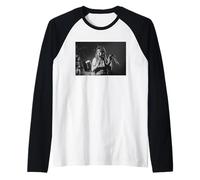 Gira del álbum Snake Constrictor de Alice Cooper 1986 Camiseta Manga Raglan