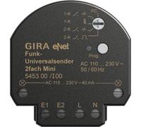 Gira ENet Transmisor Inalámbrico Mini Universal De 2 Canales - 545300