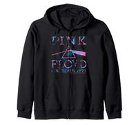 Gira Estadounidense de Pink Floyd 1973: Dark Side Prism Triangle Sudadera con Capucha