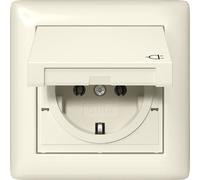 Gira Estándar 55 IP44 Toma Schuko Con Tapa Bisagra - 415701