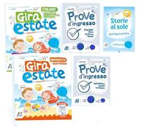 Gira estate. Italiano + matematica. Con narrativa e Prove d'ingresso. Per la Scuola elementare (Vol. 4)