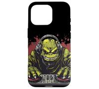 Gira los ritmos con un ogro de fiesta en la cabina de DJ Carcasa para iPhone 16 Pro