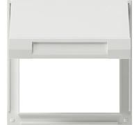 Gira Marco Adaptador Con Tapa TX44 Blanco Puro - 065466