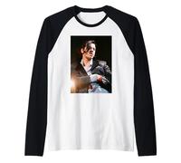 Gira Mundial de INXS Live Elegantly Wasted 1997 Michael Hutchence Camiseta Manga Raglan