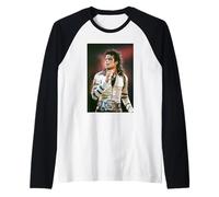 Gira Mundial de Michael Jackson Live Smooth Criminal Bad Camiseta Manga Raglan