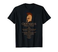 Gira mundial de Ulises: mitología épica griega antigua Camiseta