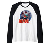 Gira Mundial Fly On The Wall de AC/DC 1985 Camiseta Manga Raglan
