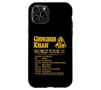 Gira Mundial: Genghis Khan - Imperio histórico Mongol Carcasa para iPhone 11 Pro
