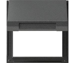 Gira Placa de transición KD TX-44 Antracita con tapa - 065467