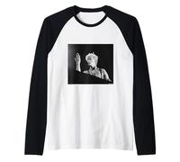 Gira seria a la luz de la Luna de David Bowie 1983 Virginia Turbett Camiseta Manga Raglan
