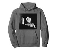 Gira seria a la luz de la Luna de David Bowie 1983 Virginia Turbett Sudadera con Capucha