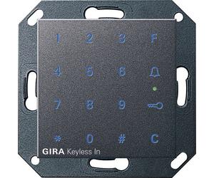 Gira Sin Llave En Sistema 55 Antracita Teclado De Acceso - 260528