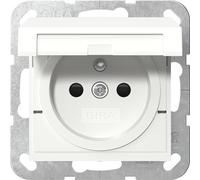 Gira Sistema 55 Seguridad Plus Enchufe Con Tapa Articulada - 448803