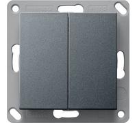 Gira Transmisor De Pared Bluetooth De 2 Canales Antracita - 246228