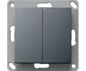 Gira Transmisor De Pared Bluetooth De 2 Canales Antracita - 246228