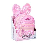 Girabrilla Bunny Backpack Pink - Mochila de conejo rosa con lentejuelas