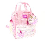 Girabrilla Nice Group - Mini Mochila con Bolsillos y Monedero, Color Rosa