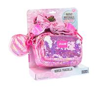 Girabrilla Nice Group Puffer Pochette Bag, 1 Bolso de Mano Magenta con Monedero para niña