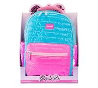 Girabrilla Nice Group Puffer Pop Backpack, 1 Mochila en Tela Suave Azul y Rosa