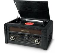 Muse Microcadena MT-115 W CD con tocadiscos Negro