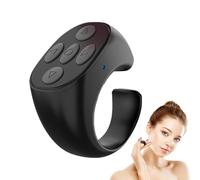Girador de páginas con punta de dedo - Controlador remoto resistente para la punta de los dedos - Anillos de desplazamiento recargable para teléfonos y tabletas