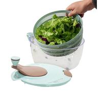 Girador de verduras | Contenedor de cocina de doble capa - Cuenco giratorio de ensalada de cocina | para cocinar, servir almacenamiento, hogar, comercial, reunión