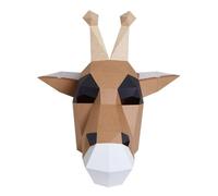 Giraffe Adult Mask Paper Model,3D Papercraft Art Origami Costume Party Cosplay,Handmade DIY Origami Craft RTY103