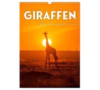 Giraffe - Bemerkenswerte Tiere. (Wandkalender 2026 DIN A3 hoch), CALVENDO Monatskalender: Die Riesen der Savanne.