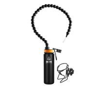 Giraffe Bottle Tower - Sistema de beber manos libres, botella aislada de acero inoxidable, con soporte redondo para botellas (76 cm de longitud)