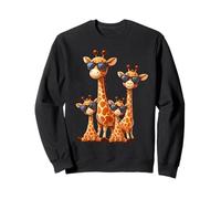 Giraffe Family Sunglasses Safari Zoo Animal Lover Giraffes Sudadera