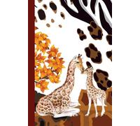 Giraffe Mom and Baby Composition Notebook - College Ruled: Animal Print Aesthetic Journal for Girls, Teens, Women & Animal Lovers: From the Safari ... Notebook for Writers and Students