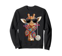 Giraffe Safari Granny Square Crochet Yarn Crochet Lover Sudadera