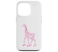 Giraffe Skating Patines Derby Skater Patines Divertidos Patines Carcasa para iPhone 13 Pro