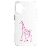Giraffe Skating Patines Derby Skater Patines Divertidos Patines Carcasa para iPhone 16