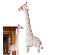 Giraffe Stuffed Animal - Plush Fabric Eco-Friend Stuffed Giraffe | 26,38 x 9,06 x 5,91 pulgadas Tight Stitching Girraffe Toys for Room Decoration, Girls, and Boys Gift