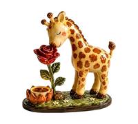 Giraffe Tealight Candle Holder Tabletop Rose Flower Stand Home Decorations