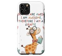 Giraffe's are Awesome I am Awesome Therefore I am a Giraffe Carcasa para iPhone 11 Pro