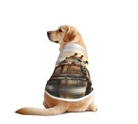 Giraffes on The Lake - Chaleco para perro, transpirable, refrescante, para perros grandes, protección solar, uso cómodo para Golden Retriever, Husky, Alaska, actividades al aire libre, talla 5XL