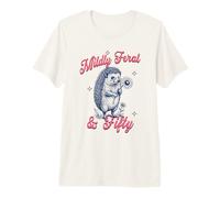 Girando 50 Erizo Daisy Funny Sarcastic 50th Birthday Gag Camiseta Premium