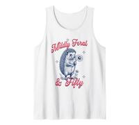 Girando 50 Erizo Daisy Funny Sarcastic 50th Birthday Gag Camiseta sin Mangas