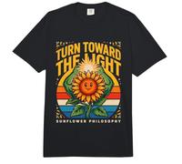 Girar hacia la filosofía del Girasol Ligero Comfort Colors Adult Heavyweight T-Shirt