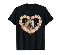 Girasol Caballo CowGirl Equitación Ecuestre Camiseta