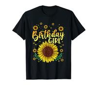 Girasol Cumpleaños Niña Fiesta Familia Camiseta